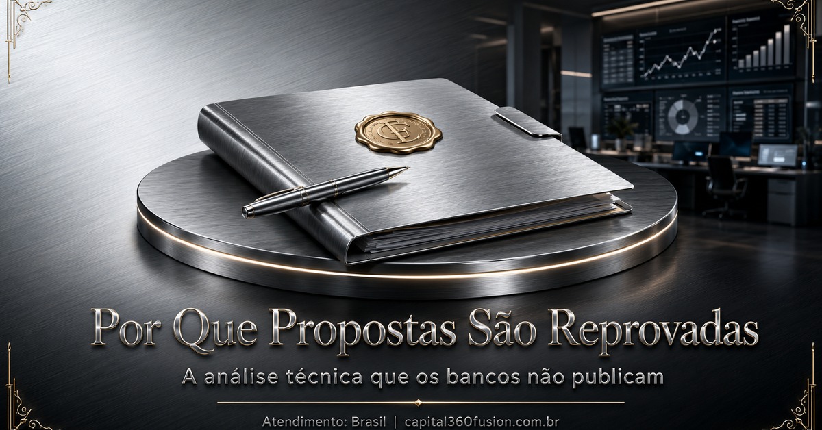 Proposta de crédito imobiliário reprovada por banco: documentos e análise | Capital 360 Fusion