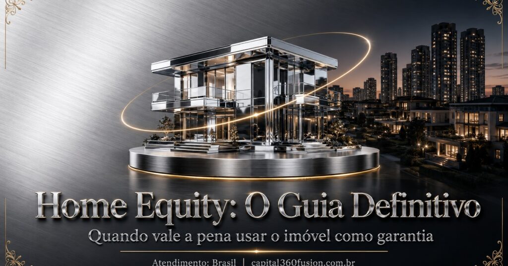 Home equity: empréstimo com imóvel em garantia para pessoas físicas e empresas | Capital 360 Fusion