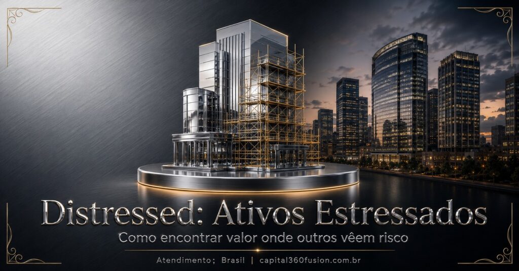 Ativos estressados distressed: oportunidades em operações com dificuldade financeira | Capital 360 Fusion